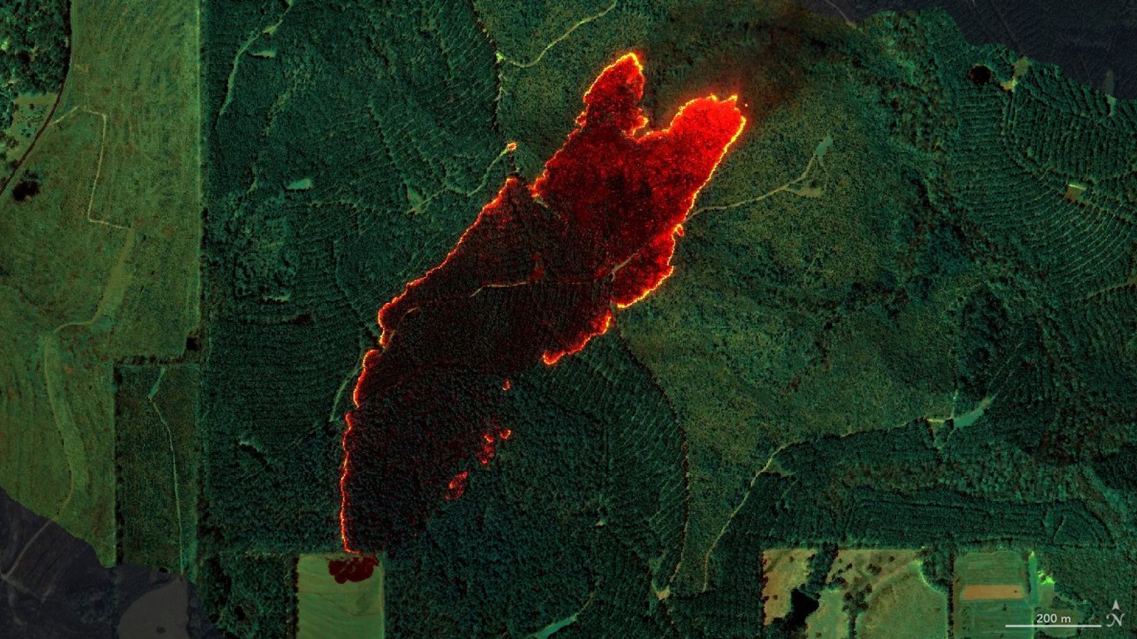 NASA Airborne Sensor’s Wildfire Data Helps Firefighters Take Action