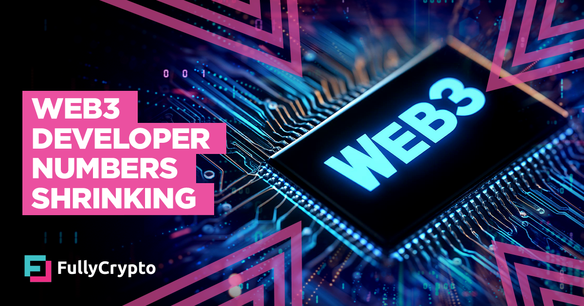 Number of Active Web3 Developers Shrinks by 40% in a Year