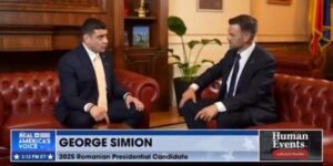 EXCLUSIVE: Romanian presidential frontrunner George Simion says 3 million dead people are on voting rolls