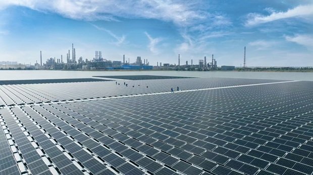 Sinopec launches first floating offshore solar plant in China’s seawater zone