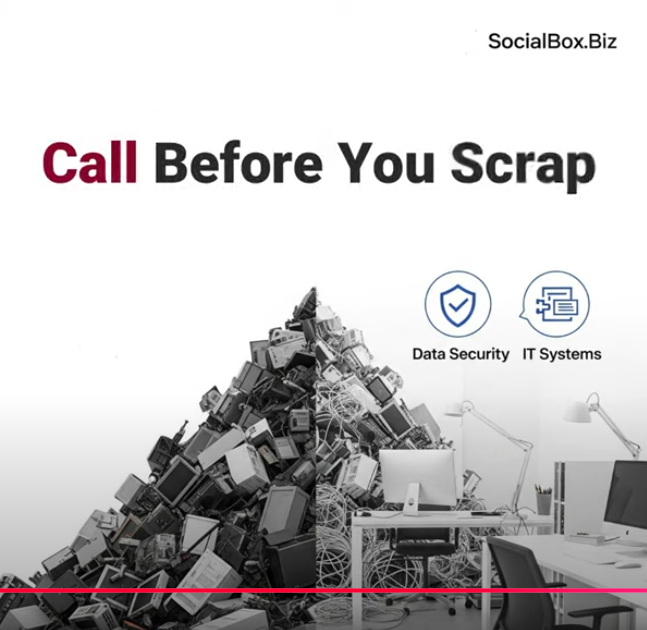 SocialBox.Biz Champions Sustainability by Diverting MacBooks from UK’s E-Rubbish Mountain