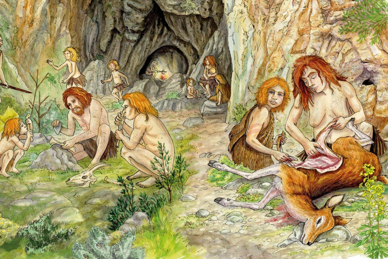 Neanderthal groups had their own local food culture