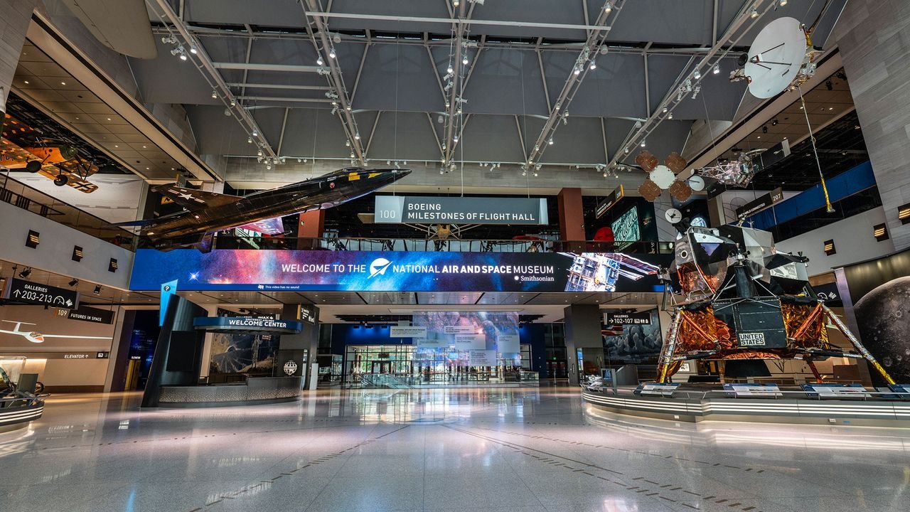 Smithsonian National Air and Space Museum reopens 5 renovated galleries starring SpaceX rocket parts, a 3D-printed Mars habitat and more