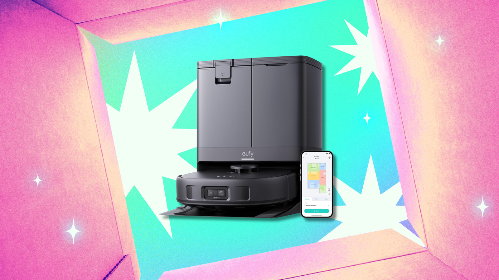 This Eufy All-in-One Robot Vacuum/Mop Is $350 Off Right Now