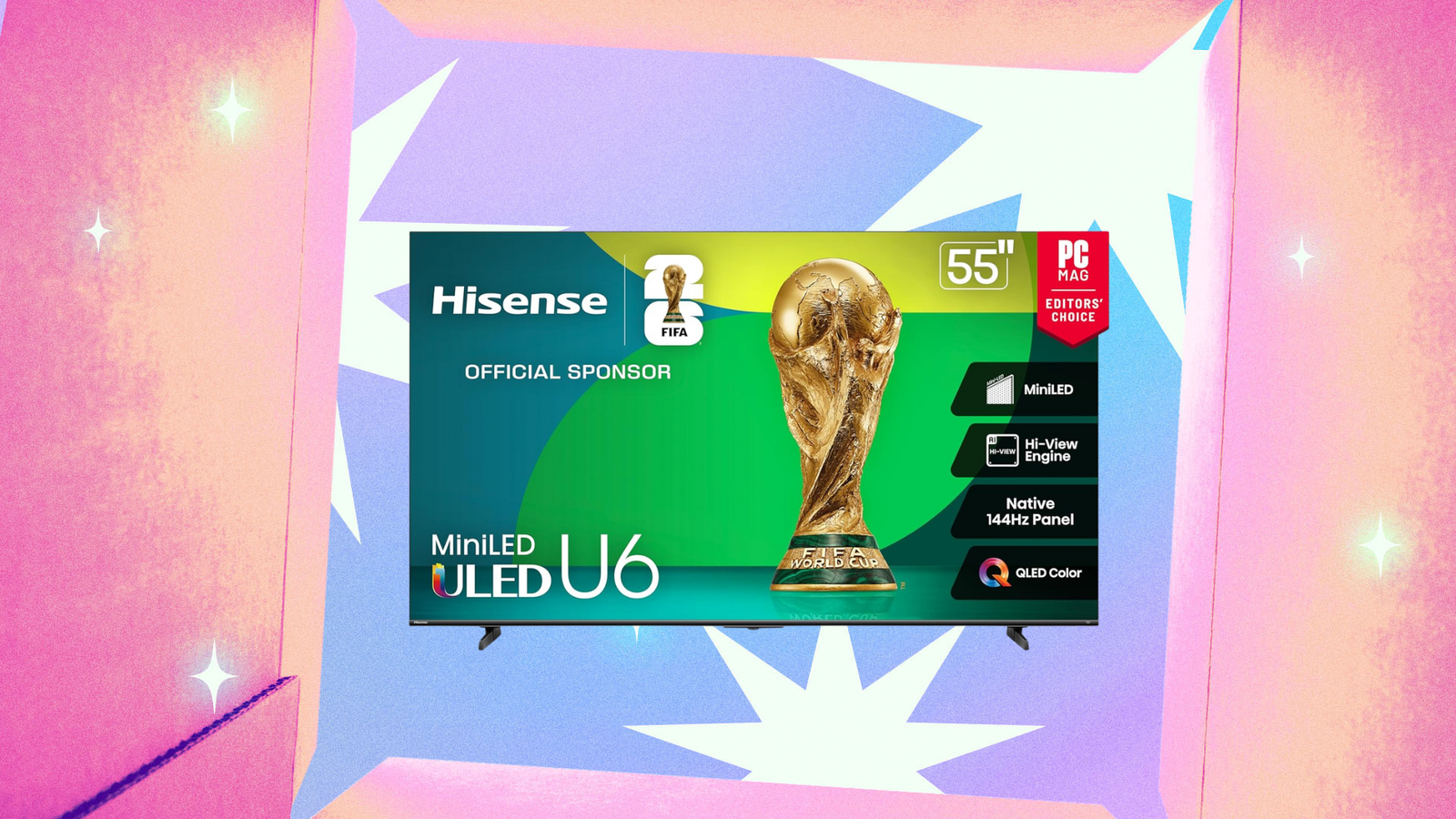 This Popular 55-Inch Hisense TV Is 45% Off Ahead of Prime Day