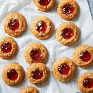 Peanut Butter and Jelly Cookies