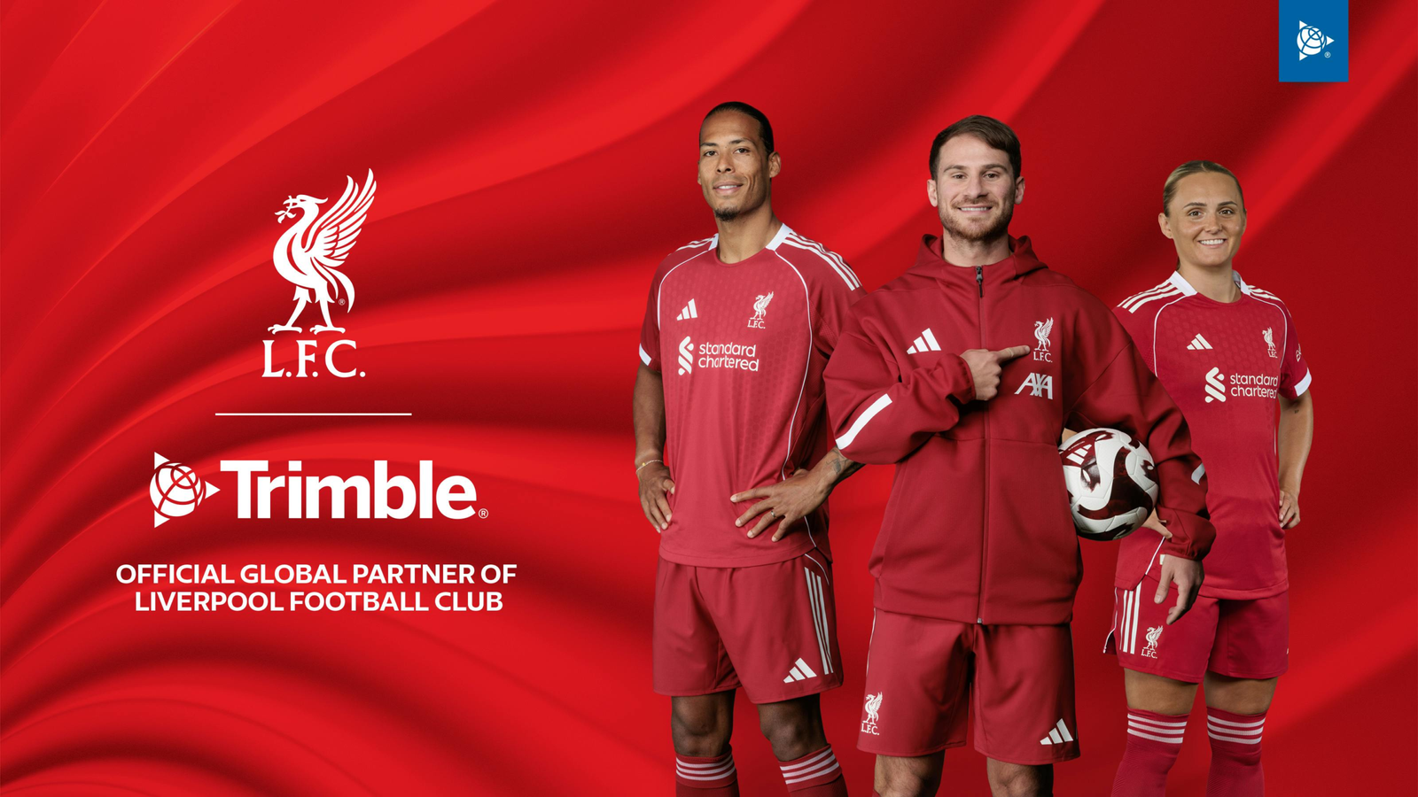 Trimble Teams Up with Liverpool FC to Showcase Innovation and Precision on a Global Stage