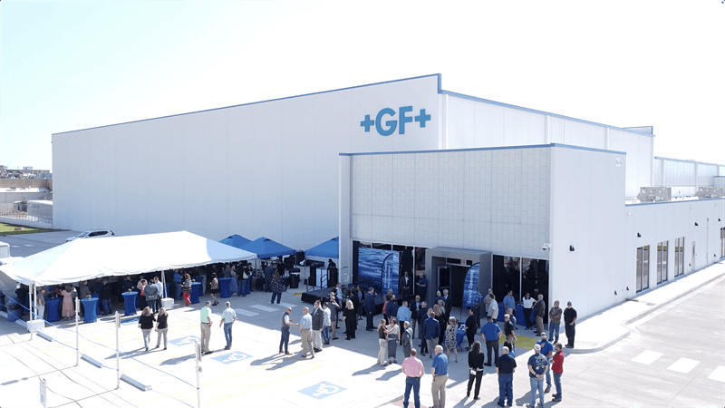 GF Central Plastics Marks Major Expansion, Achieves LEED Gold Certification