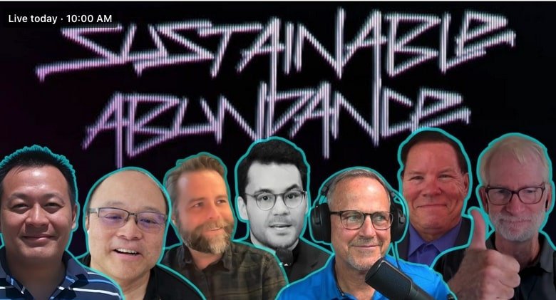 LiveStream in 20 Minutes on Sustainable Abundance