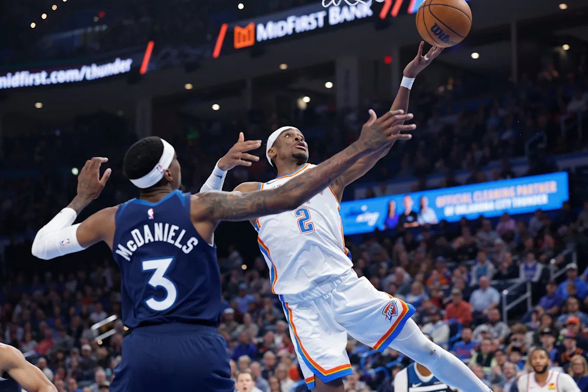 Full injury report for Wednesday’s Timberwolves vs. Thunder matchup