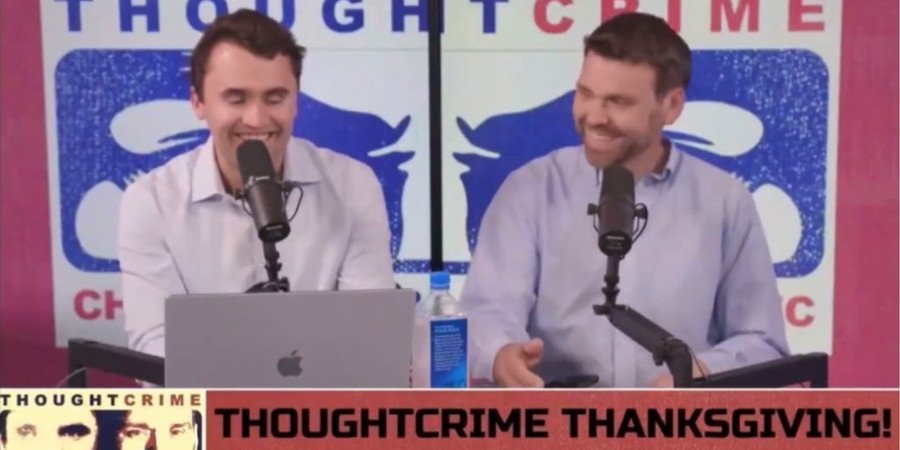 CHARLIE KIRK and JACK POSOBIEC: The American Thanksgiving menu is turkey, pumpkin pie, freedom, and God