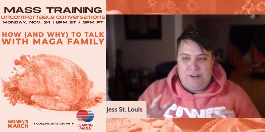 PAMELA GARFIELD-JAEGER: What leftists learned at this year’s ‘how to talk to MAGA family’ workshop