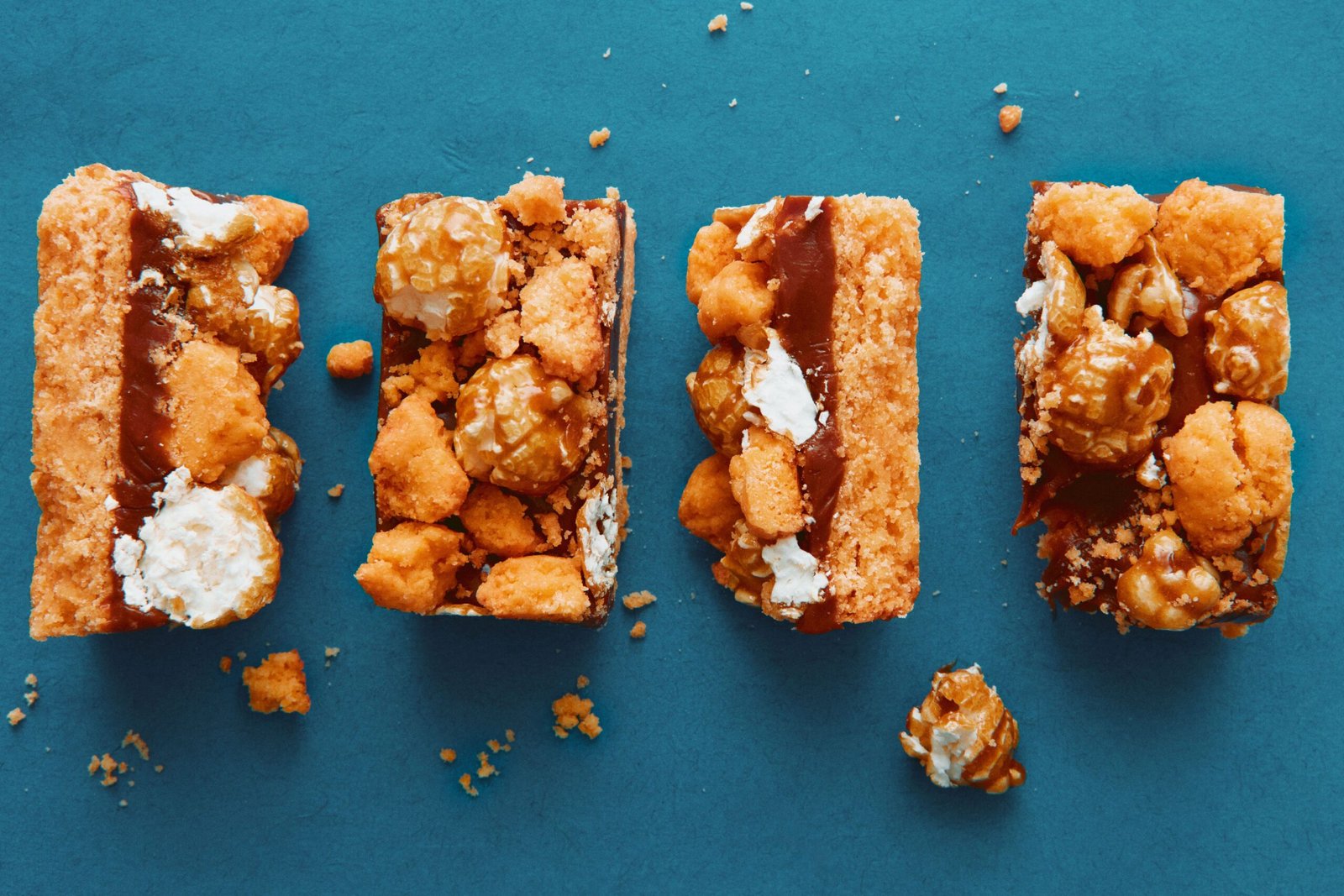 Cheddar Caramel Slices