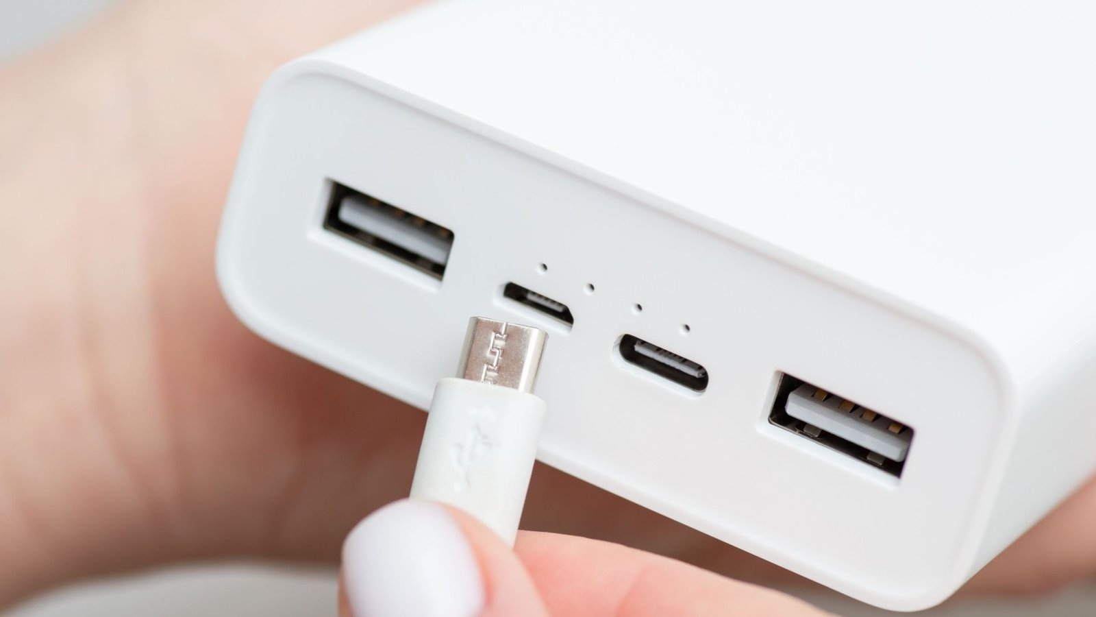 If your power bank has this port, it’s probably time for a replacement