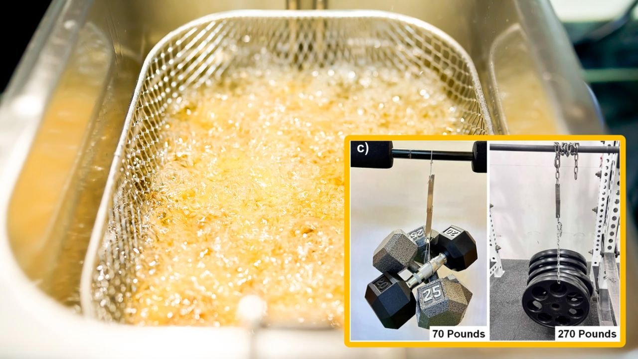 Glue strong enough to tow a car made from used cooking oil