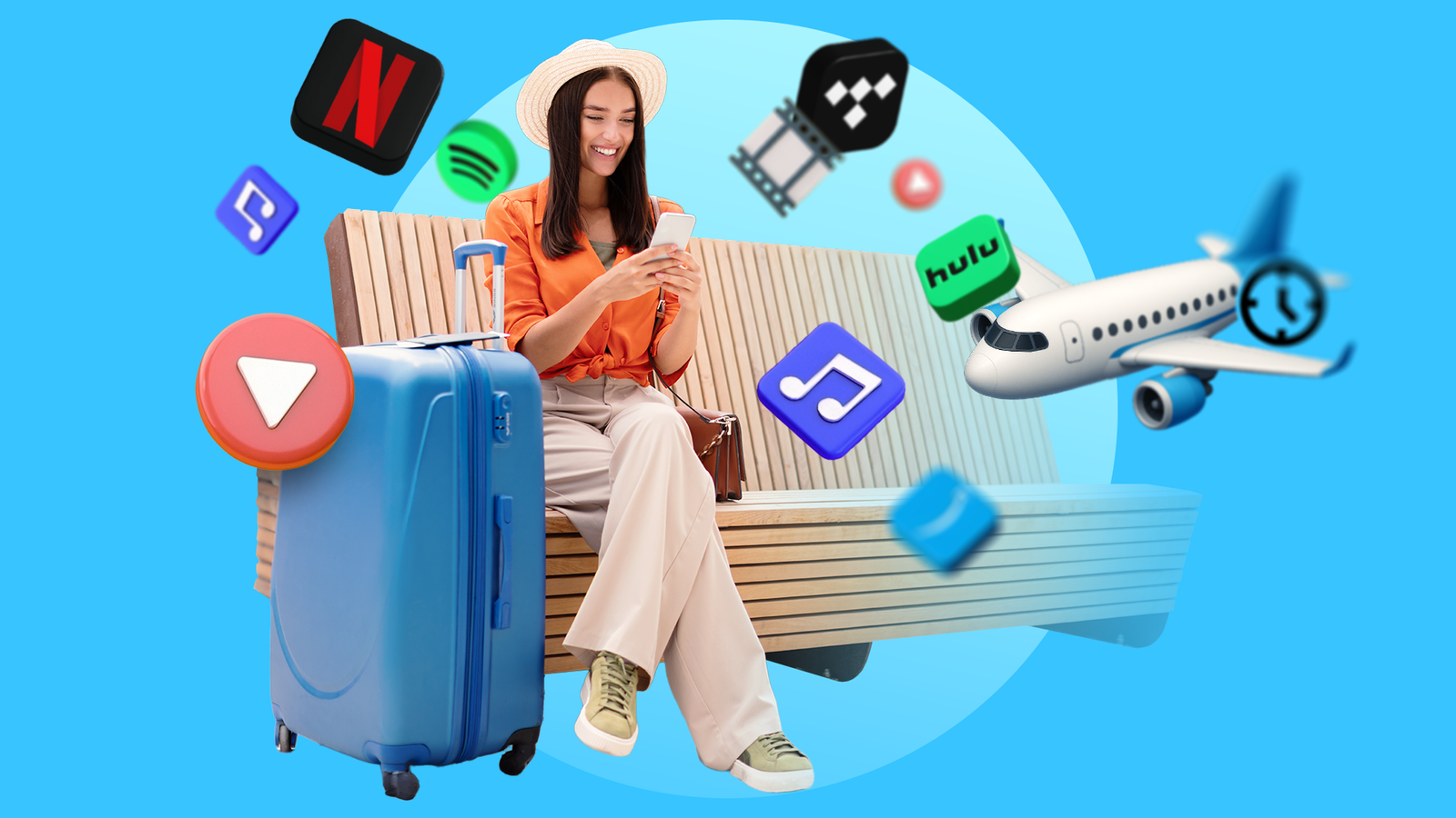 Stuck at the airport? How to build an offline streaming toolkit for long delays