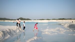 India’s marble waste site that glitters like a glacier