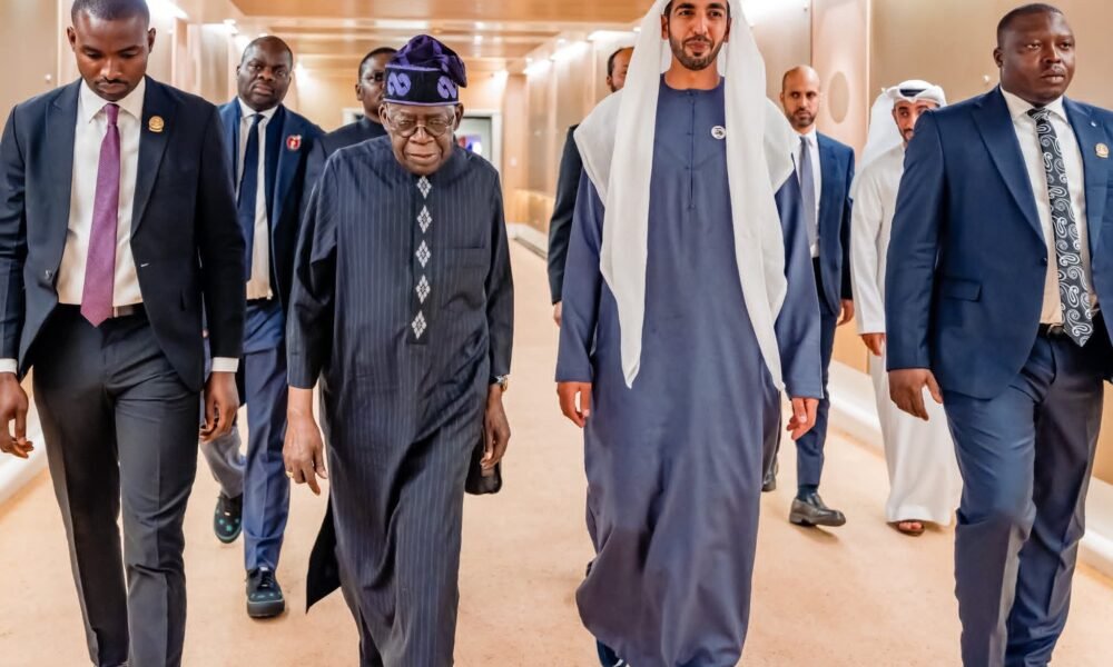 Tinubu In Abu Dhabi For 2026 Edition Of Sustainability Week