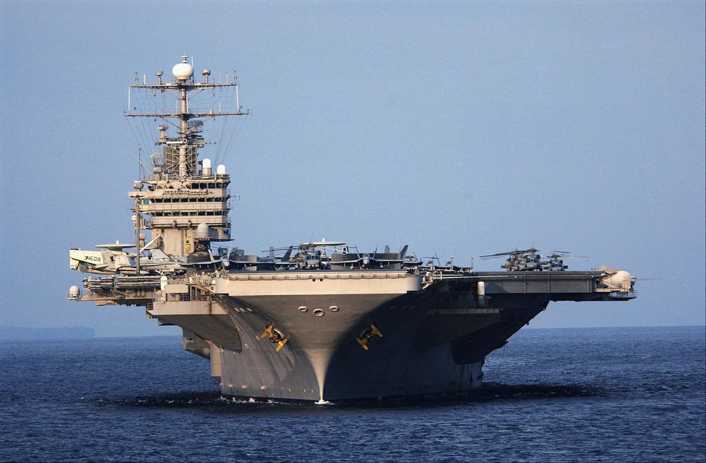 U.S. Navy Supercarrier USS Abraham Lincoln Heading To The Middle East
