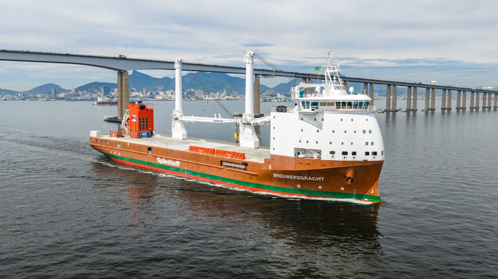 Spliethoff’s vessel pair coming to support Saipem’s ops at huge gas project in Brazil