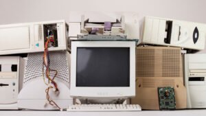 You Can Use Your Old Tech For DIY Art Projects On A Thrift Store Budget