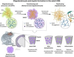 Myelin is repaired by constitutive differentiation of oligodendrocyte progenitors | Science