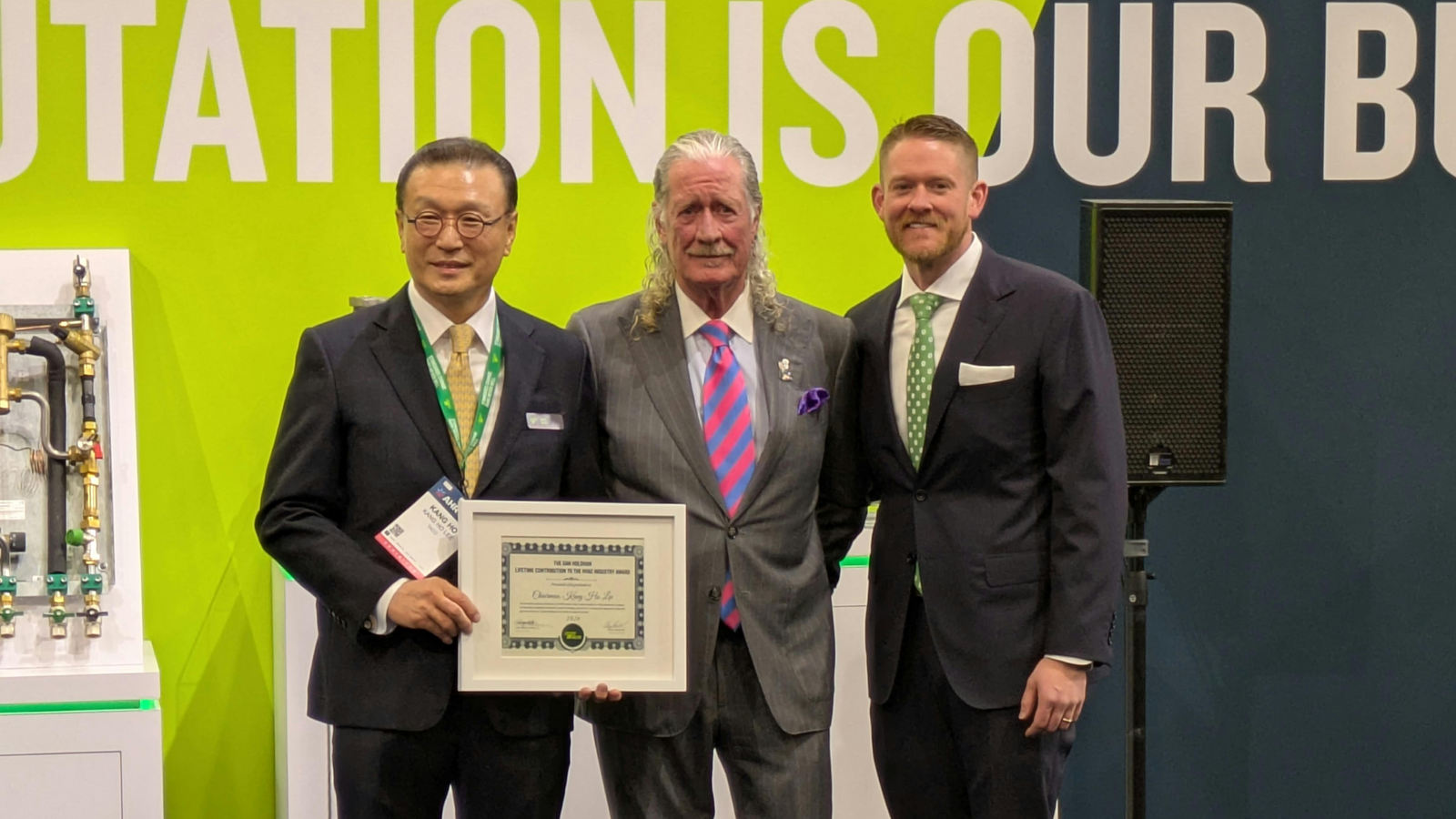 Taco Honors Global Hydronics Leader Kang Ho Lee With 2026 Dan Holohan Award