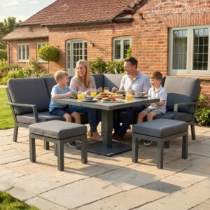 Aluminium Garden Furniture as well as Rope Garden Furniture Modernizing Modern Outdoor Living in the UK