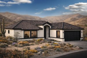 The House Plan Company |Small Southwest House Plan with Vaulted Great Room